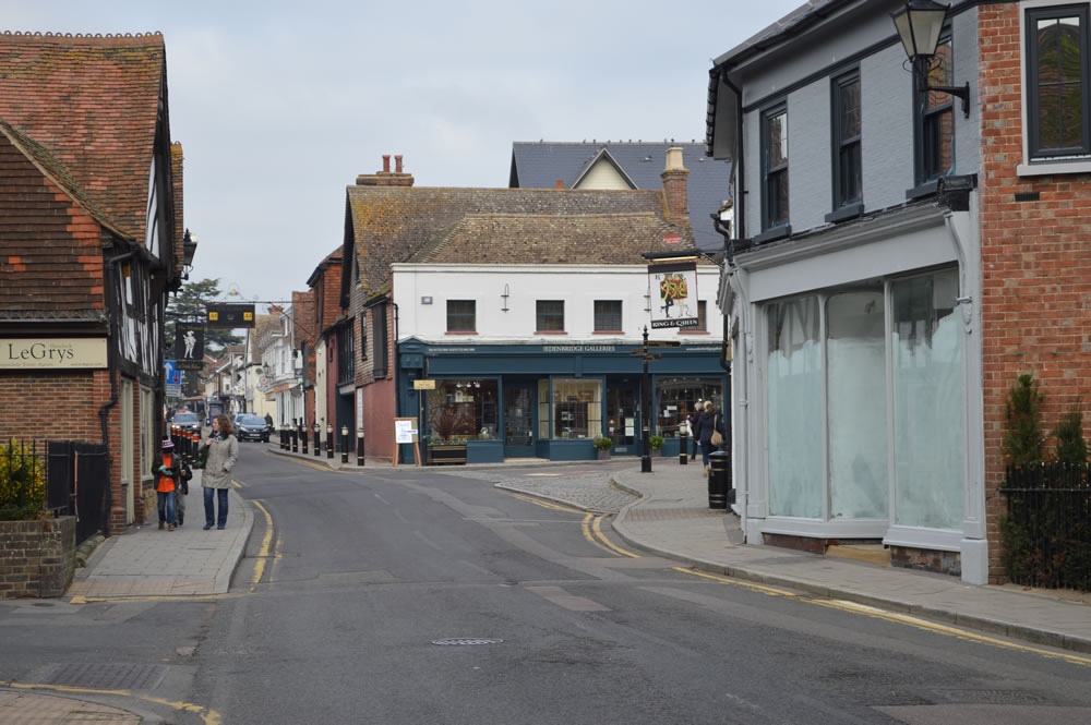 View of Edenbridge Town Kent